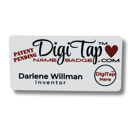 DigiTap™ Name Badge - Full Color